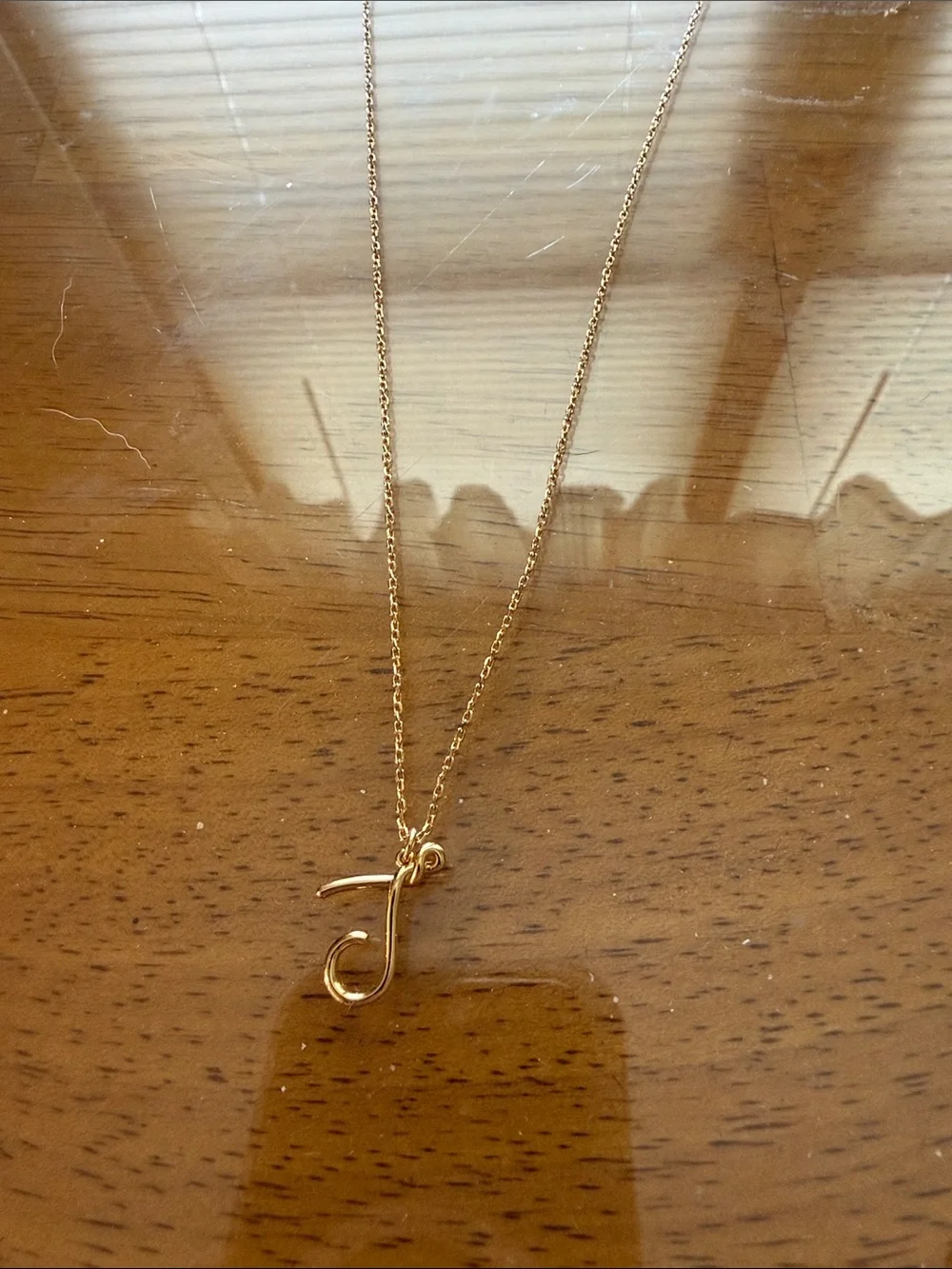 Kate Spade Gold Initial 'J' Necklace - Delicate Women’s Jewelry